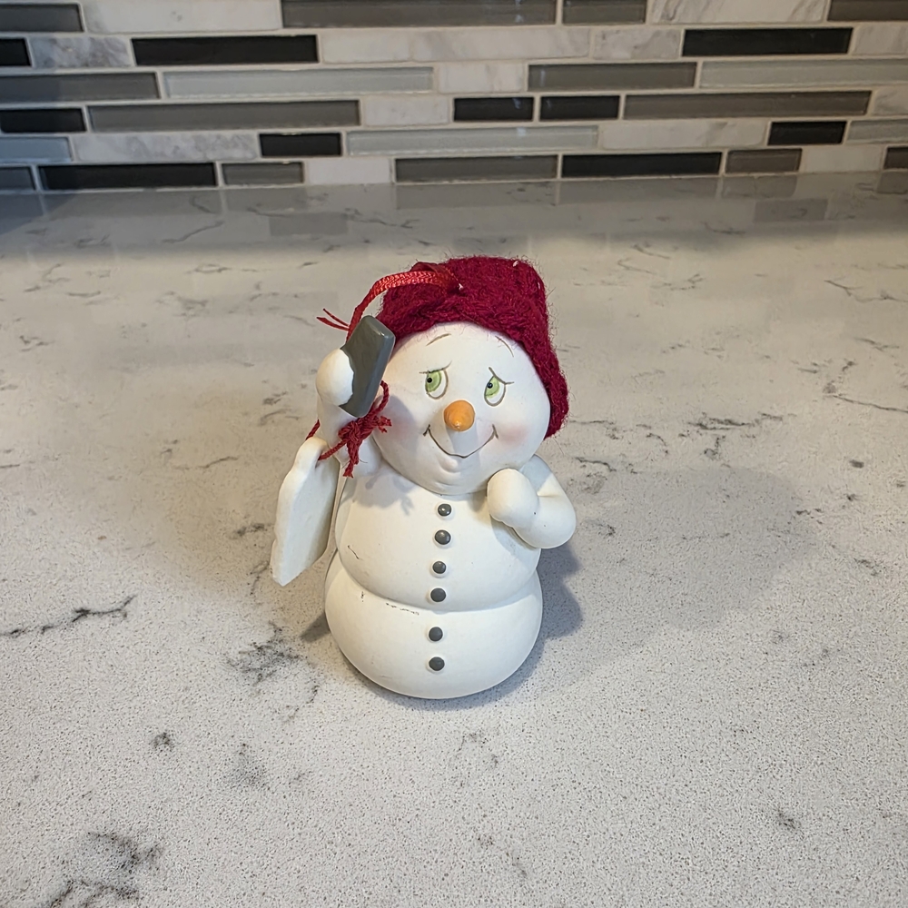 Department 56 Snowpinion Selfie Ornament With Red Hat